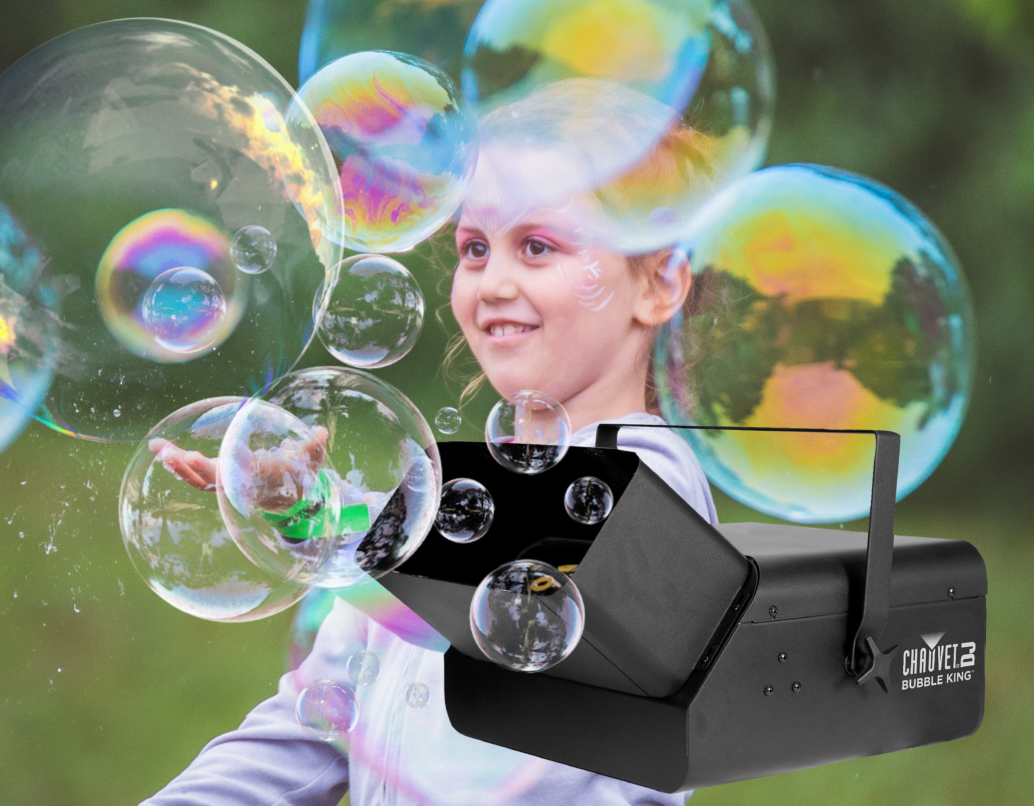 Professzionális buborékgép